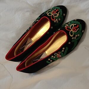 Vintage 1990s Christmas flats by Mootsies Tootsies - size 8.5